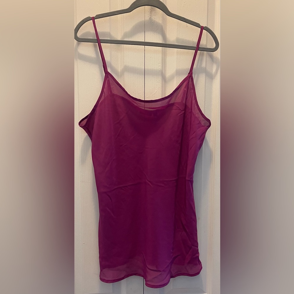 Apt. 9 sheer camisole XL